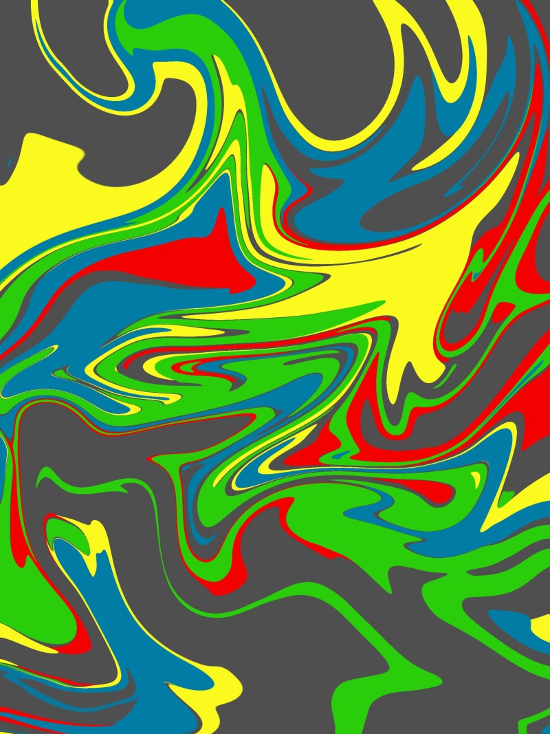 2K, abstract, Color Burst, liquid
