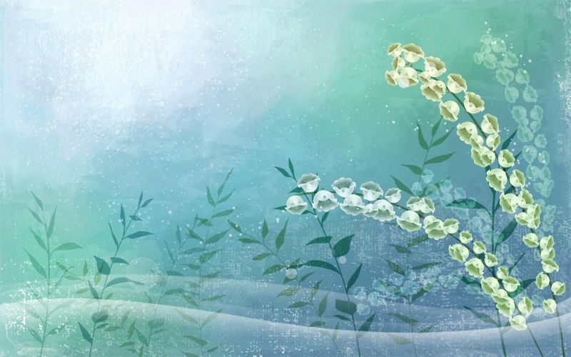3d and abstract, 1080P, nature, flowers, vector, vector art, flower, x264, art