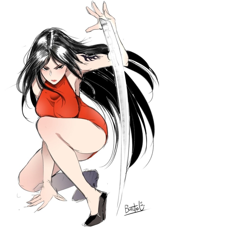 Kagari, anime girls, 720P, Ushio and Tora, anime