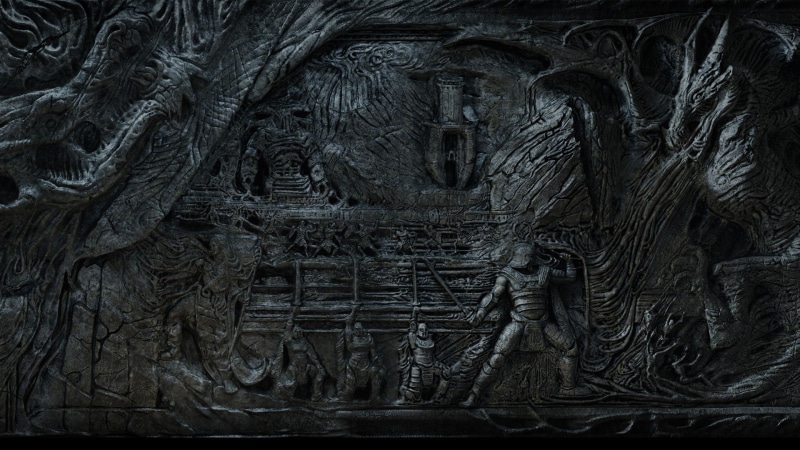dragon, elder, hd, skyrim, embossed, decor, scrolls, men, video games, 1080P