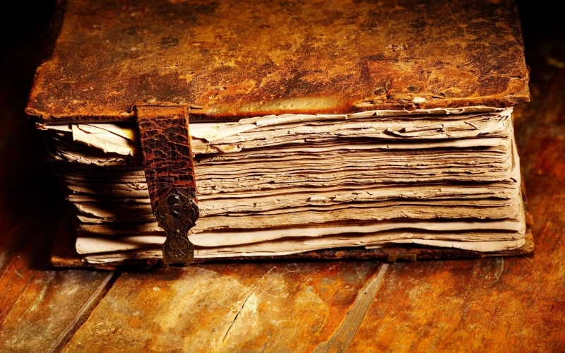 no people, 2K, freshness, old, meat, pattern, textured, photography, hardbound, paper, wood, book, food, directly above, rustic, stack, books, close-up
