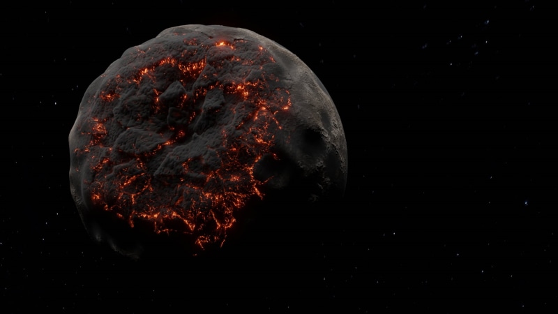 space, Blender, procedural generation, digital, digital art, stars, dust, smoke, planet, fire, 1080P
