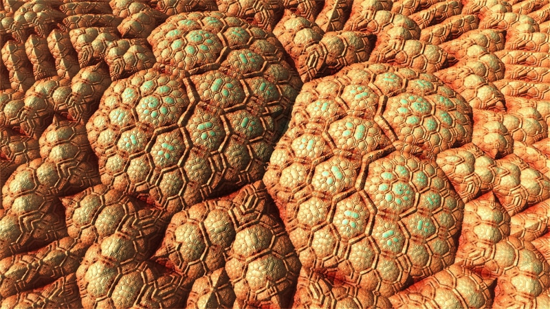 3D, Artistic, Digital Art, Shapes, Fractal, Mandelbulber 3D, Abstract, Hexagon, 1080P