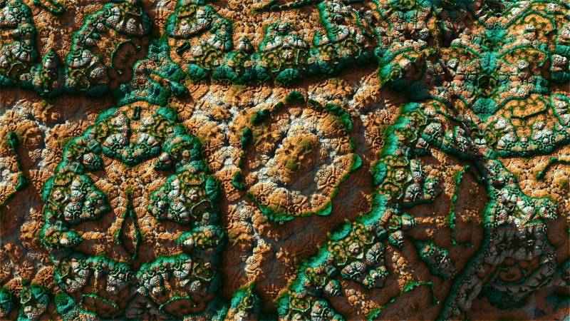 3D, Digital Art, Mandelbulber 3D, Fractal, Geometry, 1080P, Abstract