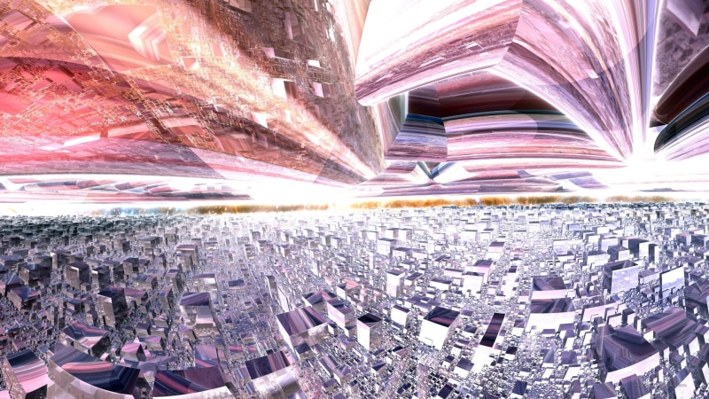 Fractal, Mandelbulb 3D, CGI, Pink, Abstract, Geometry, Artistic, 3D, Digital Art, 1080P