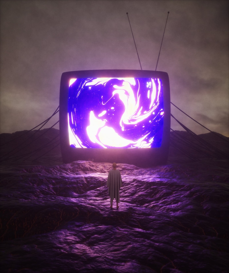 720P, artwork, digital art, Cinema4D, render, surreal