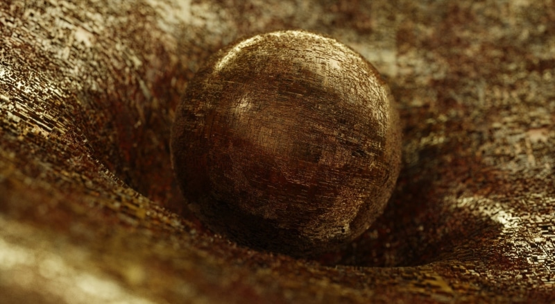 1080P, 3Dmodeling, Sphere, 3D, Artistic, Gold, Golden, Cinema4D, Ball