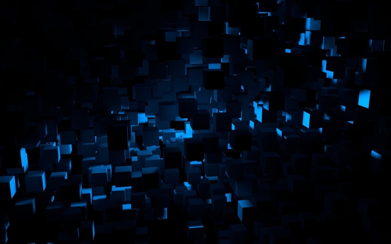 2K, light, blue, abstract, cinema4d, animated