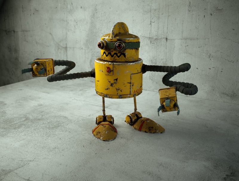 modeling, render, octanrender, 1080P, robot, c4d, cinema4d