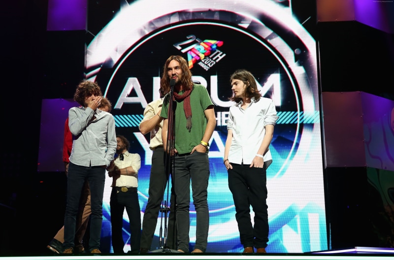child, 4K, group of people, indoors, Top music artist and bands, Kevin Parker, males, Dominic Simper, Julien Barbagallo, people, young adult, females