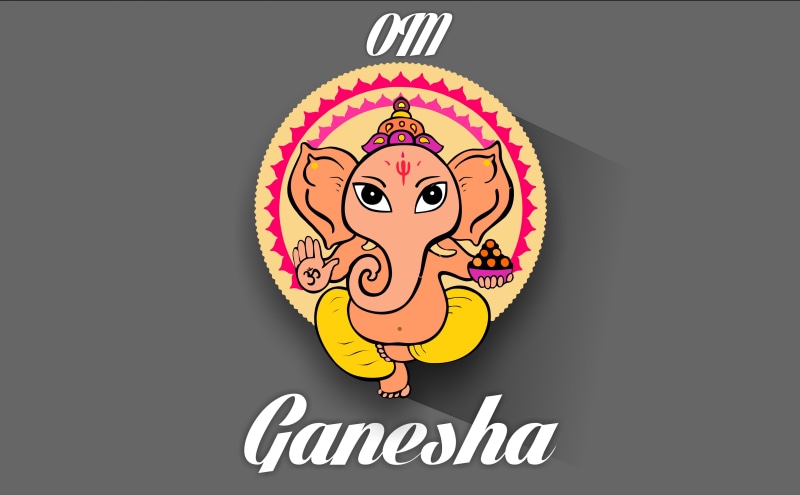 casual clothing, creativity, ganesha, indoors, males, studio shot, close-up, Vector Art, western script, multi colored, human body part, representation