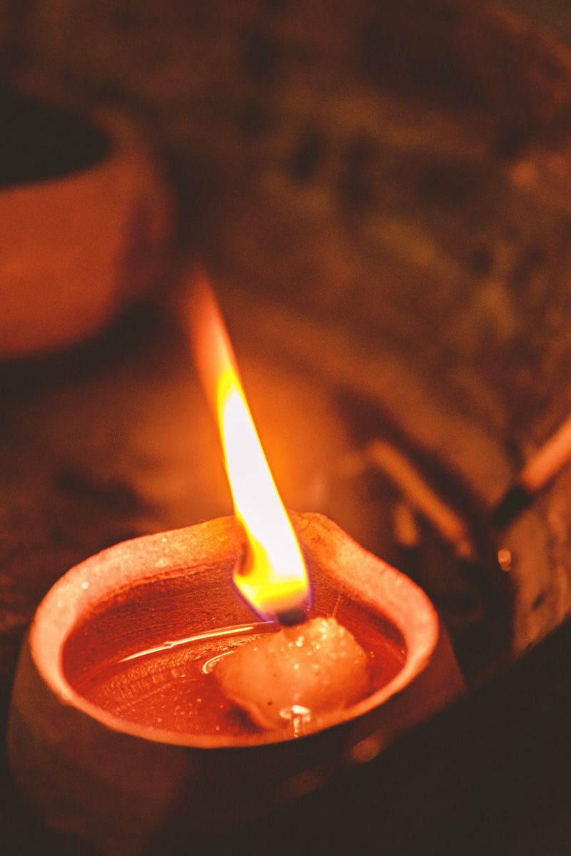 craft, close-up, fire - natural phenomenon, culture, hinduism, traditional, indian, diya, illuminated, happy, religion, flame, fire, melting, deepavali
