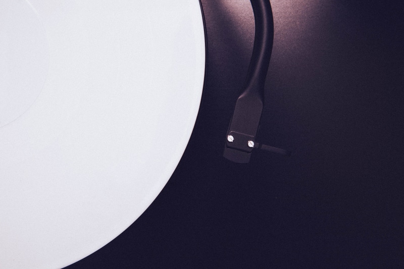 vinyl, technology, sound, black color, record player, high angle view, turntable, musical instrument, audio equipment, studio shot, music, shape, disc