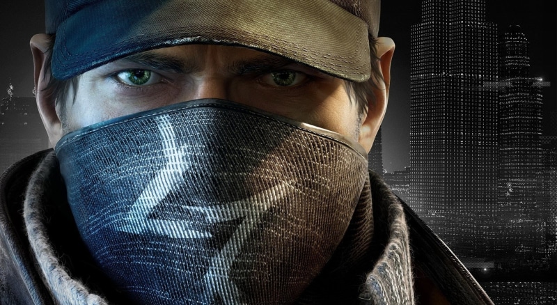 protection, one person, mid adult men, Hacker, mid adult, front view, aiden pearce, security, grey hat, 1080P, looking at camera, character, obscured face