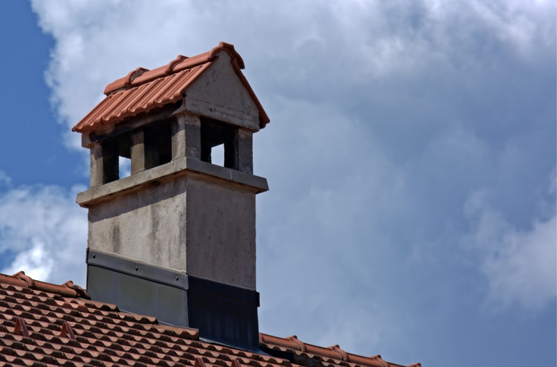 no people, roof tile, 4K, day, building, built structure, Brick, building exterior, house roof, tower, Fireplace, architecture, nature, window, cover