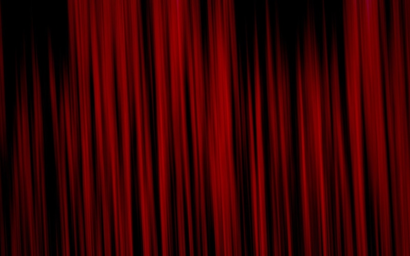 full frame, opera, textile, dark, 1080P, film industry, velvet, nightlife, red, stage - performance space, stage, no people, backgrounds, stage theater