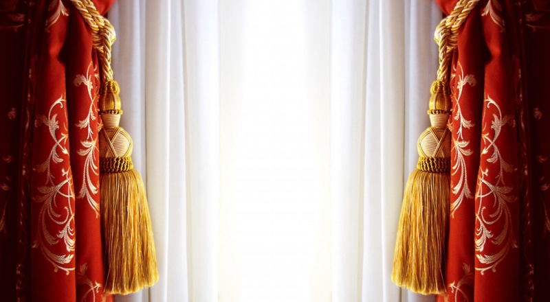 white, curtain, theater, 720P