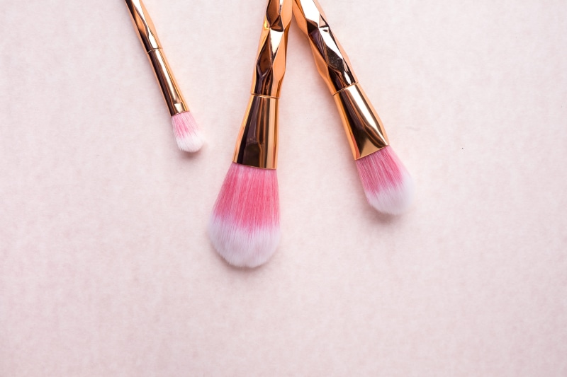 close-up, cosmetics, purity, high angle view, hygiene, table, jewelry, no people, cleaning, brush, purple, broom, pink brushes, nature, accessories, beauty