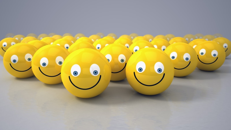smile, Yellow, Smilies, 4K, illustration, ball, emoji, HD, 3D, 4K