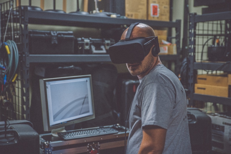 using computer, headphones, adult, people, keyboard, computer, internet, equipment, listening, indoors, headset, arts culture and entertainment, virtual