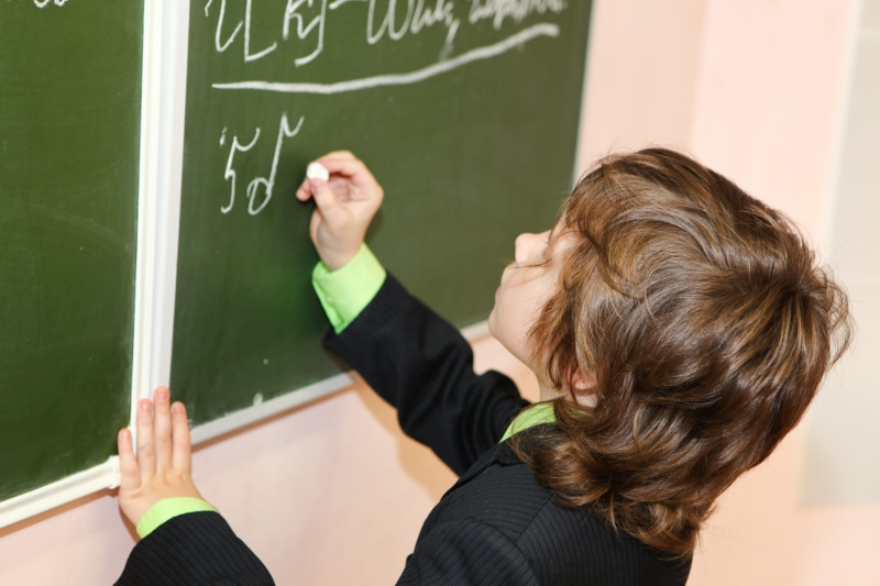 education, classroom, chalk - art equipment, writing, mathematics, small, people, kid, study, board, childhood, blackboard, calculating, schoolboy, indoors