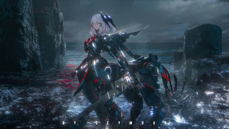 anime girls, 4K, anime, Punishing: Gray Raven, Seymour, cyborg