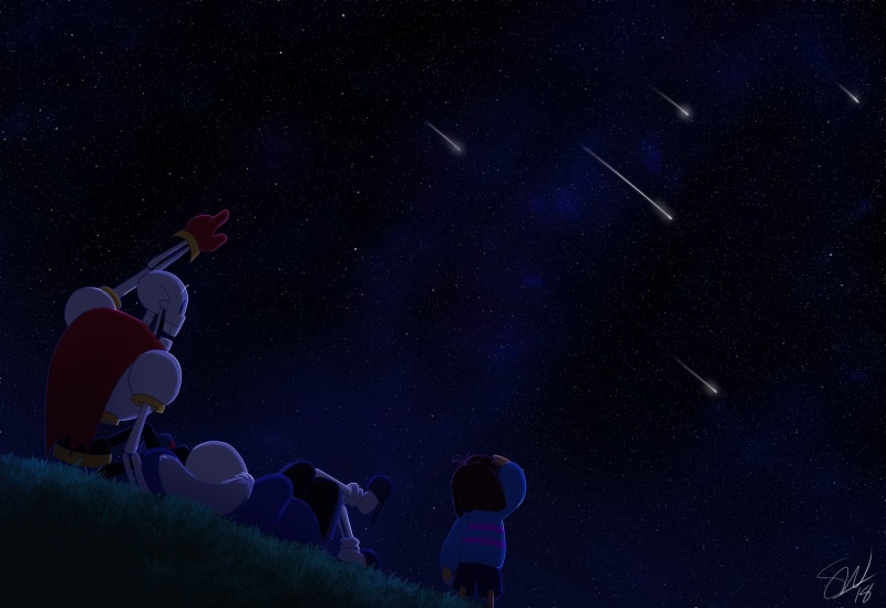 Video Game, Undertale, Frisk (Undertale), Sans (Undertale), 2K, Papyrus (Undertale)