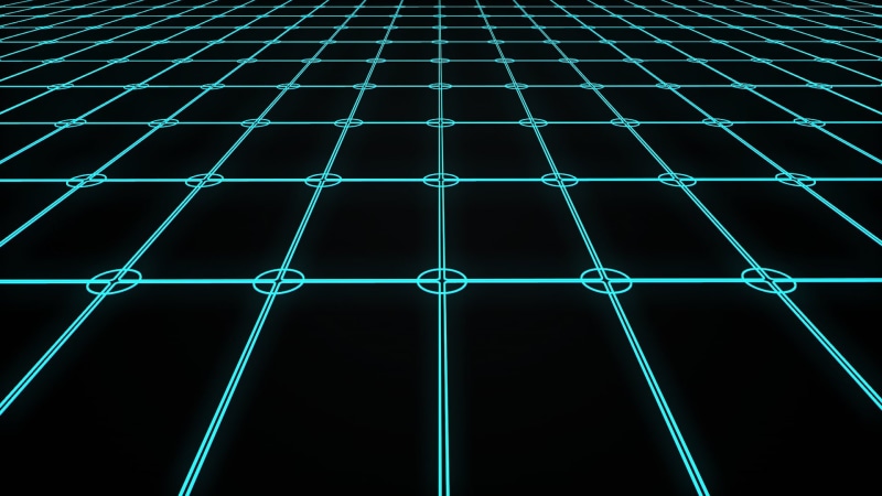 renewable energy, blue, full frame, Futuristic, backgrounds, pattern, Tron, technology, no people, industry, security, fi, nature, sci, shape, grid, solar panel