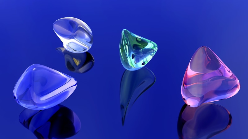 glass glitter, surface, form, texture, reflection, background, 3-D, glass, reflections of light, 2K, picture