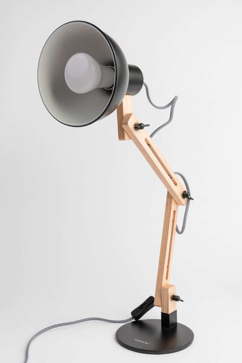 electronics, no people, lighting equipment, lighting, white, light, brown, close-up, shop, music, table, electrical equipment, product, studio shot, white background