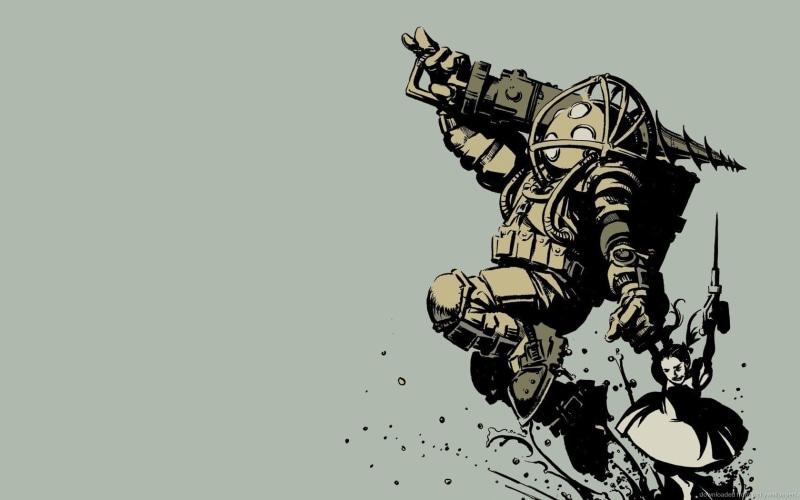 Little Sister, BioShock, Big Daddy, 720P