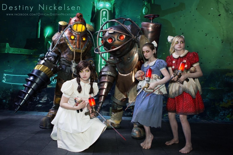 doll, adult, BioShock, clothing, arts culture and entertainment, men, costume, Big Daddy, full length, destiny, human representation, watermarked