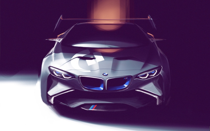 2K, Drawing, BMW, Car, Art, Concept