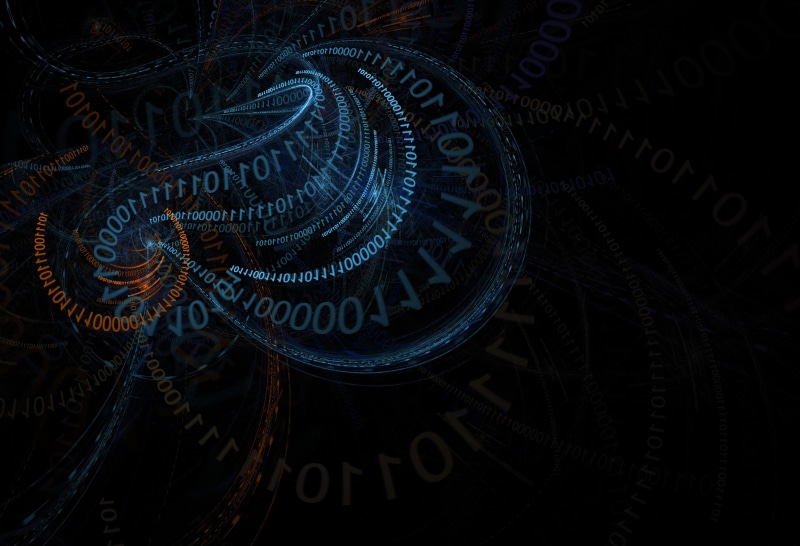 plexes, code, cyberspace, rendering, 4K, numbers