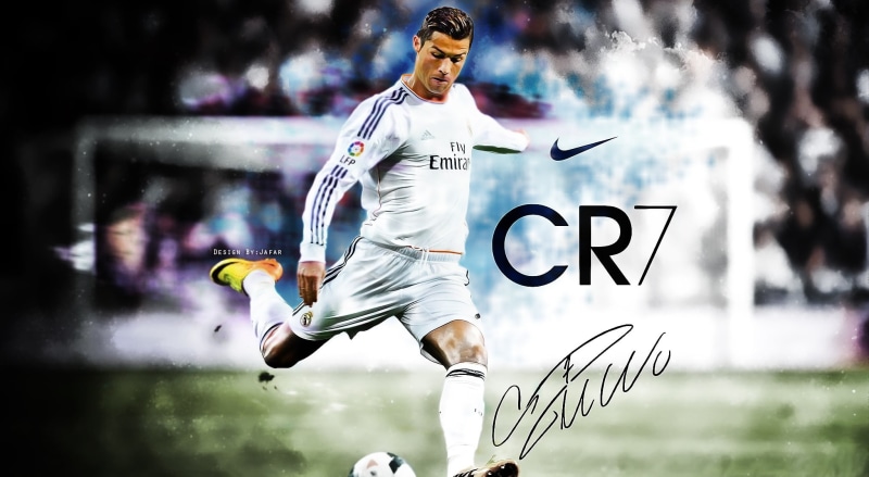 nike, focus on foreground, text, clothing, real, Football, athlete, sport, cristiano, champions league, sportsman, Sports, lifestyles, madrid, competition