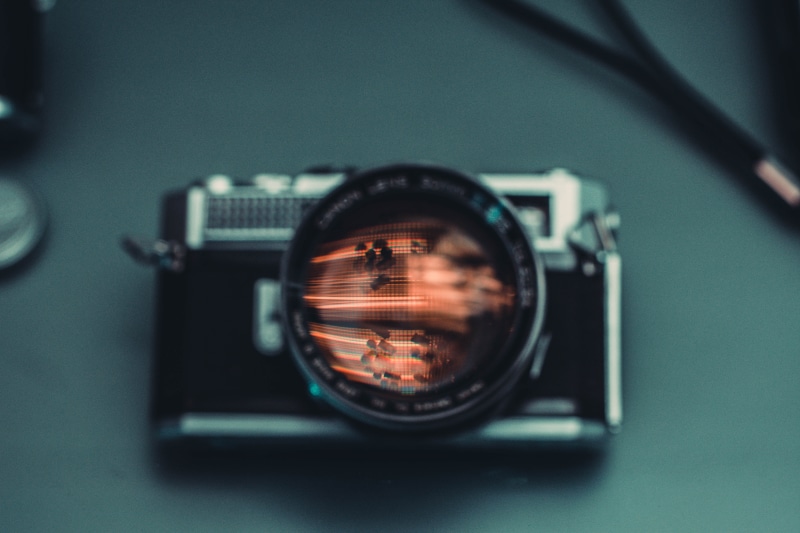 retro, single Object, optical Instrument, retro Styled, tech, camera, black, old-fashioned, lense, camera - Photographic Equipment, close-up, studio Shot
