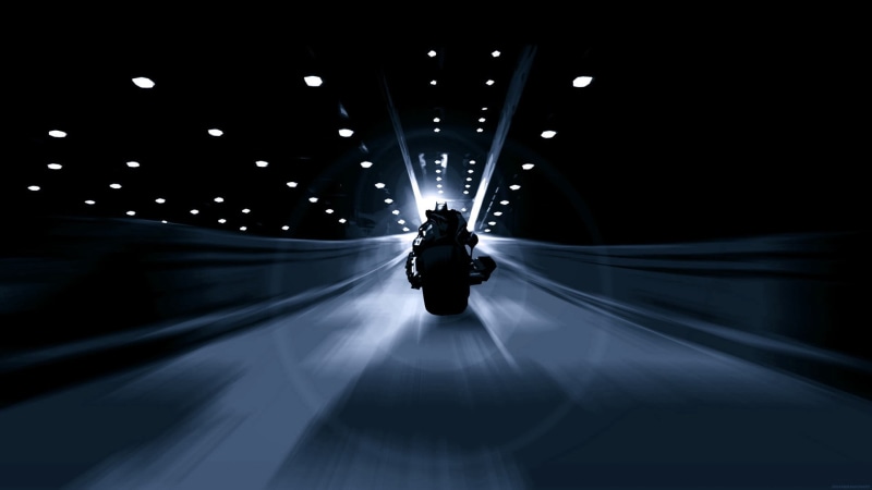 indoors, speed, transportation, mode of Transport, direction, futuristic, dark, rear view, real people, business, Batman, lifestyles, the way forward