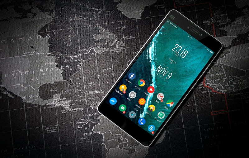 high angle view, time, android, no people, data, display, world map, xiaomi, digital, 4K, date, screen, close-up, world, map, smartphone, number, western script