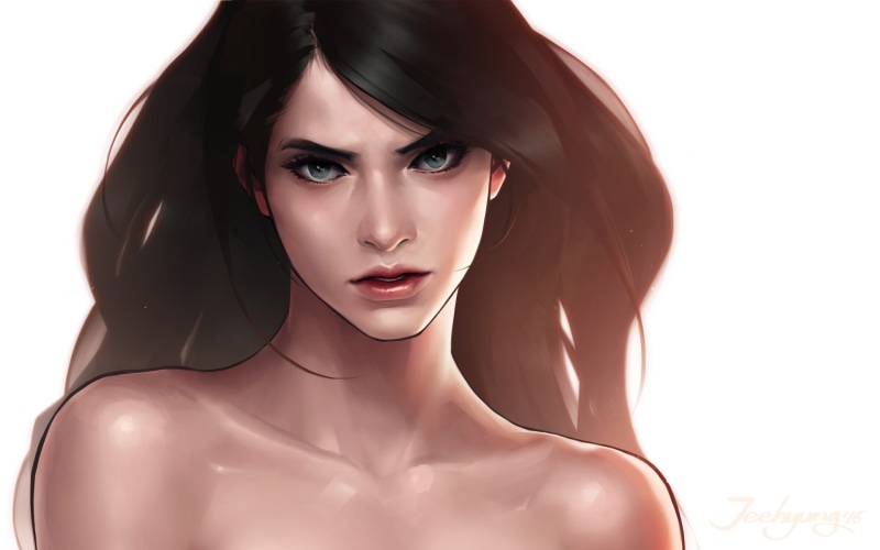 digital art, 1080P, Marvel Comics, artwork, Lee Jeehyung, Laura Kinney, X-23