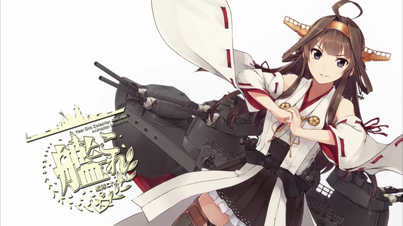 art and craft, arts culture and entertainment, day, illustration, collection, close-up, indoors, anime, protection, kantai, low angle view, Kongou (KanColle)