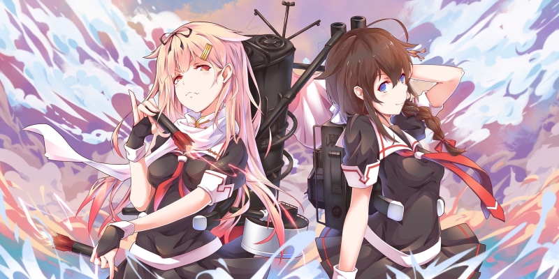 Shigure (KanColle), Yuudachi (KanColle), Kantai Collection, 2K