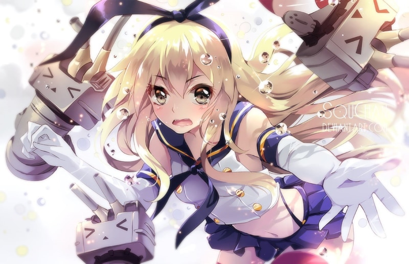 still life, looking at camera, digital art, representation, anime girls, 480P, man made object, Kantai Collection, choice, art and craft, artwork, close-up