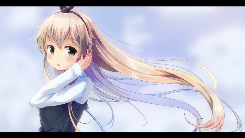 anime girls, blond hair, women, superhero, fashion, Kantai Collection, disguise, hair, front view, costume, anime, one person, nature, Shimakaze (Kancolle)