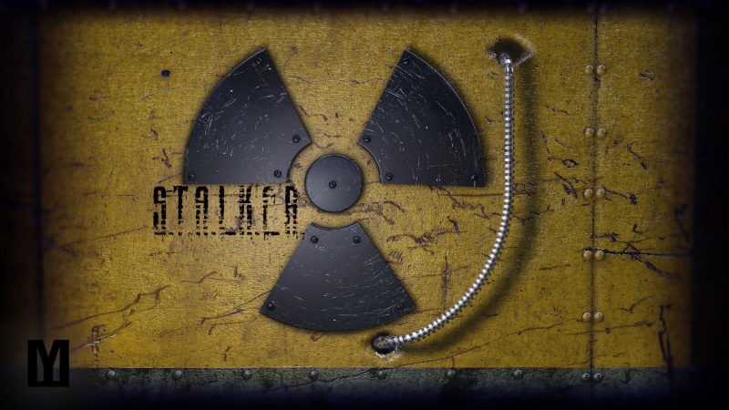 stalker, sign, metal, radiation, 2K