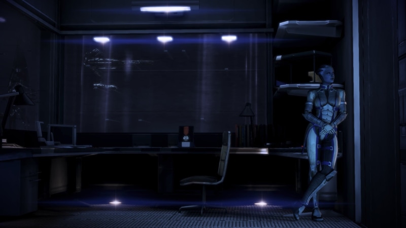 Liara TSoni, Mass Effect, 1080P, no people, nightlife, human representation, untitled, indoors, arts culture and entertainment, lighting equipment, empty
