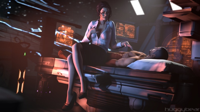 Mass Effect, Commander Shepard, Miranda Lawson, 1080P