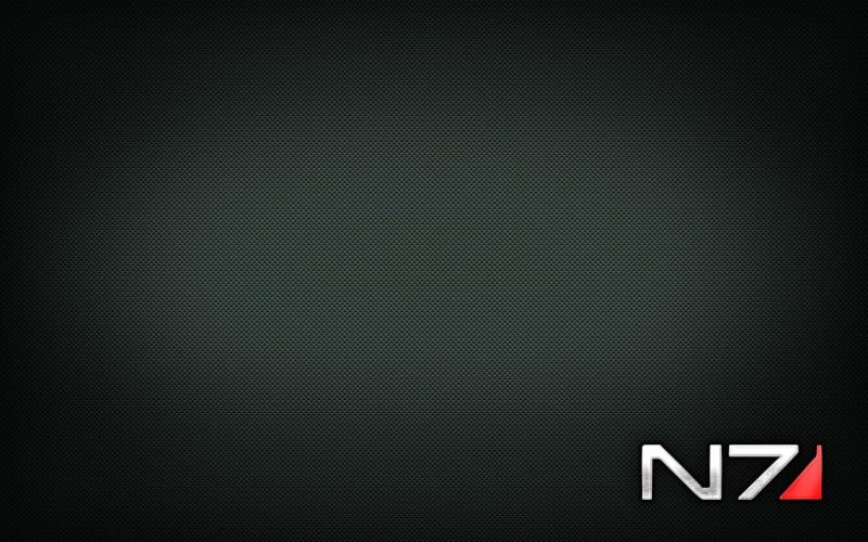 n7, logo, n, video games, effect, hd, mass, black, 720P