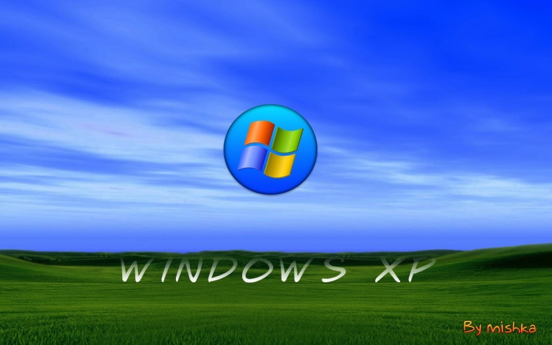 windows, 720P, XP, system, hd, mishka, technology, art