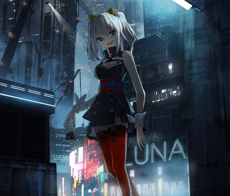 Virtual Youtuber, 1080P, Anime, Kaguya Luna