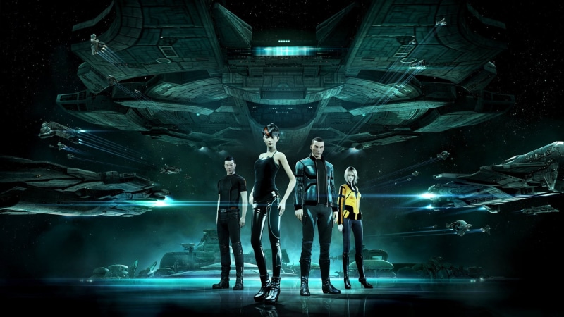 people, digital composite, group of people, lifestyles, 1080P, real people, young women, clothing, women, stage, EVE: Valkyrie, men, young men, illuminated